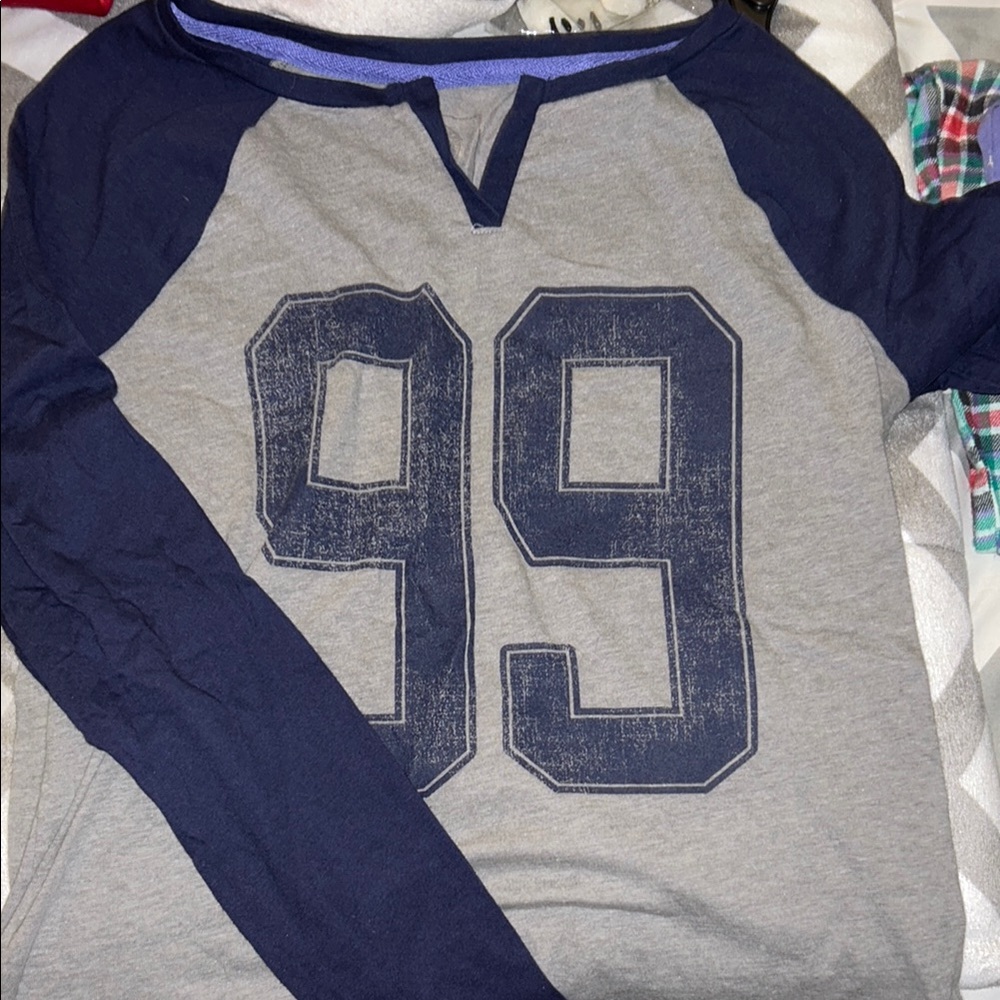 Comfy Long Sleeved Pajama Set with 99 Shirt logo